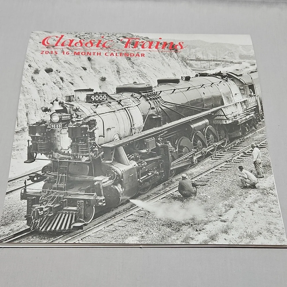 Classic Trains 2015 16-Month Railroad Calendar